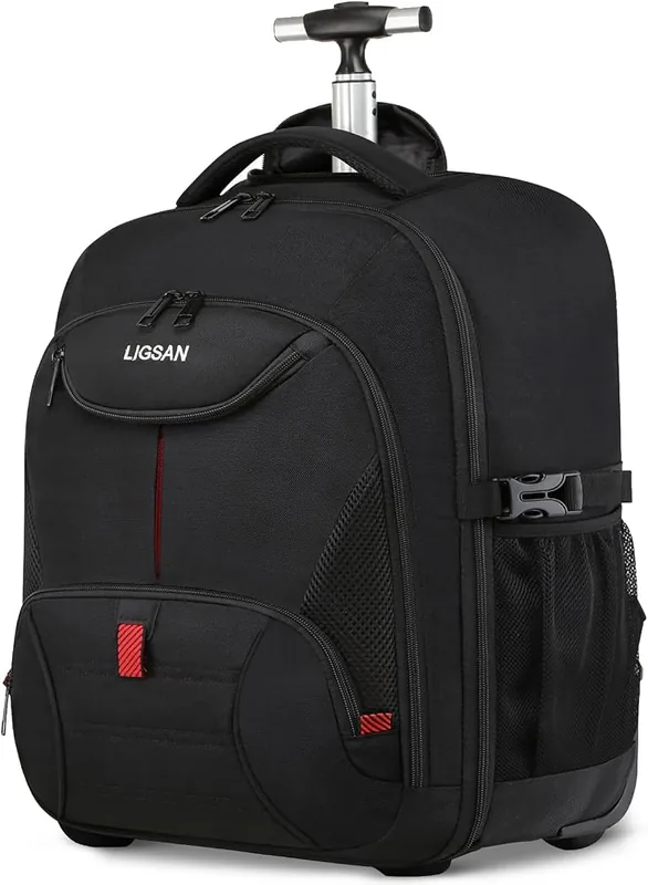 Waterproof Wheeled Rolling Carry-On Backpack